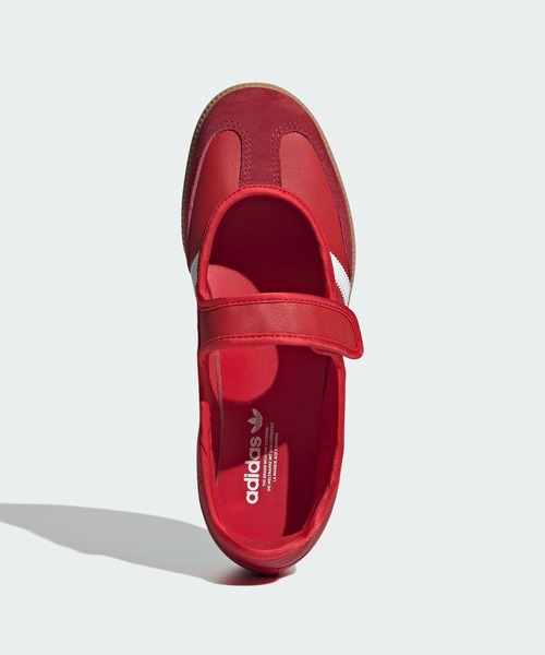 adidas(アディダス)の「サンバ ジェーン シューズ / Samba Jane Shoes メリージェーンスニーカー / アディダスオリジナルス adidas Originals(スニーカー・レディース・レッド・22.0cm/24.5cm/25.0cm/22.5cm/23.0cm/23.5cm/24.0cm/25.5cm/26.0cm/26.5cm/27.0cm/27.5cm/28.0cm)」の4枚目の写真