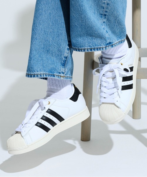 adidas（アディダス）の「スーパースター II / SUPERSTAR II / アディダスオリジナルス adidas Originals（スニーカー・メンズ・ホワイト×ブラック・22.0cm/22.5cm/23.0cm/23.5cm/24.0cm/24.5cm/25.0cm/25.5cm/26.0cm/26.5cm/27.0cm/27.5cm/28.0cm/28.5cm/29.0cm/29.5cm/30.0cm）」の11枚目の写真