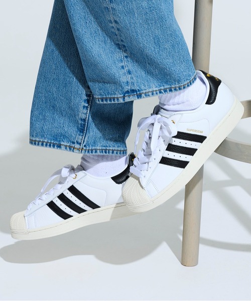 adidas（アディダス）の「スーパースター II / SUPERSTAR II / アディダスオリジナルス adidas Originals（スニーカー・メンズ・ホワイト×ブラック・22.0cm/22.5cm/23.0cm/23.5cm/24.0cm/24.5cm/25.0cm/25.5cm/26.0cm/26.5cm/27.0cm/27.5cm/28.0cm/28.5cm/29.0cm/29.5cm/30.0cm）」の12枚目の写真