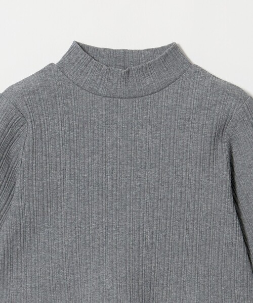 green label relaxing(グリーンレーベルリラクシング)の「チュール レース コンビ プルオーバー / キッズ 100cm-130cm(ニット/セーター・キッズ・グレー系/ライム・110cm/100cm/120cm/130cm)」の9枚目の写真