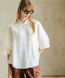 Maison INNESS | ドライワッシャードルマンブラウス（吸汗速乾・イージーケア）＜大きいサイズ有＞(シャツ/ブラウス)