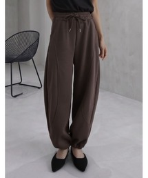 [2026AW COLLECTION]カーブ切替えワイドスウェットイージーパンツ
