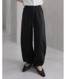 [2026AW PRE ORDER]カーブ切替えワイドスウェットイージーパンツ