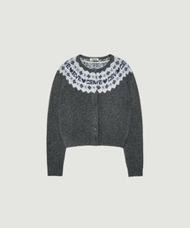 GRVRGROVE（グローブ）の「BONA NORDIC KNIT CARDIGAN（カーディガン/ボレロ）」