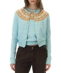 GRVRGROVE（グローブ）の「BONA NORDIC KNIT CARDIGAN（カーディガン/ボレロ）」