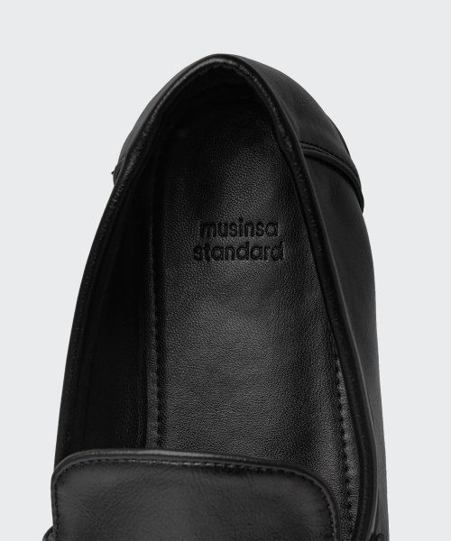MUSINSA STANDARD WOMAN（ムシンサスタンダードウーマン）の「ウィメンズシャーリングペニーローファー[ブラック]（バレエシューズ・レディース・その他・23cm/24.5cm/25cm/23.5cm/24cm）」の7枚目の写真