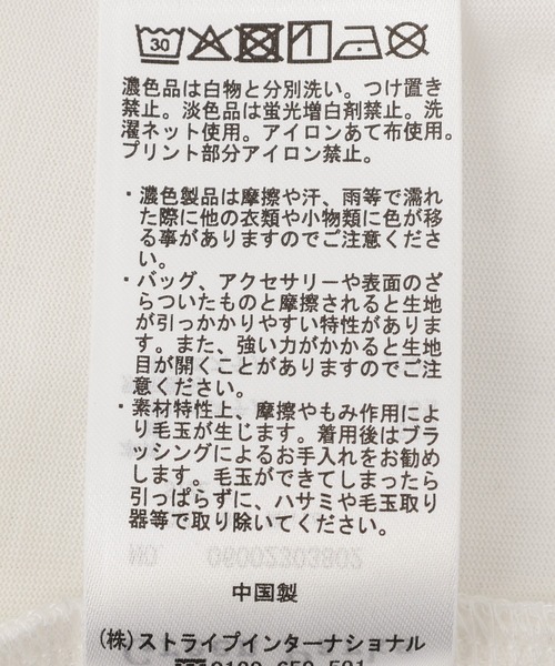 Green Parks(グリーンパークス)の「裾フレアドットチュールドッキングインナー(Tシャツ/カットソー・レディース・オフホワイト/ブラック・FREE)」の19枚目の写真