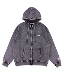 WIND AND SEA（ウィンダンシー）の「AGED ESSENTIAL ZIP HODDIE（パーカー）」