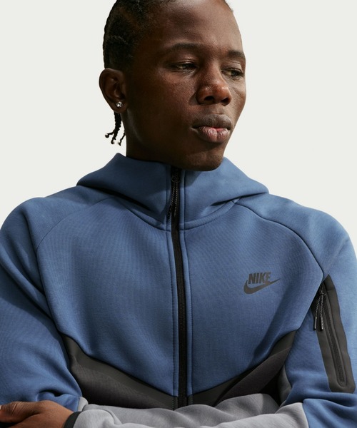 [おもち]NIKE SW テックフリースウィンドランナーフルジップパーカー ナイキ テック メンズ フルジップ ウィンドランナー パーカー / Nike