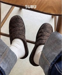 superNova.（スーパーノヴァ）の「SUBU x superNova. - Paisley Jacquard / BROWN（サンダル）」