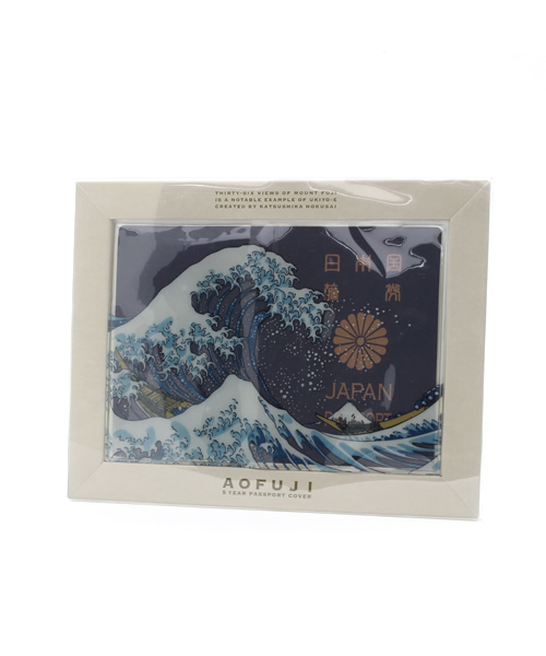 HIGHTIDE（ハイタイド）の「パスポートケース カバー アオフジ 二つ折り 5年用（パスポートケース・メンズ・その他・FREE）」の3枚目の写真