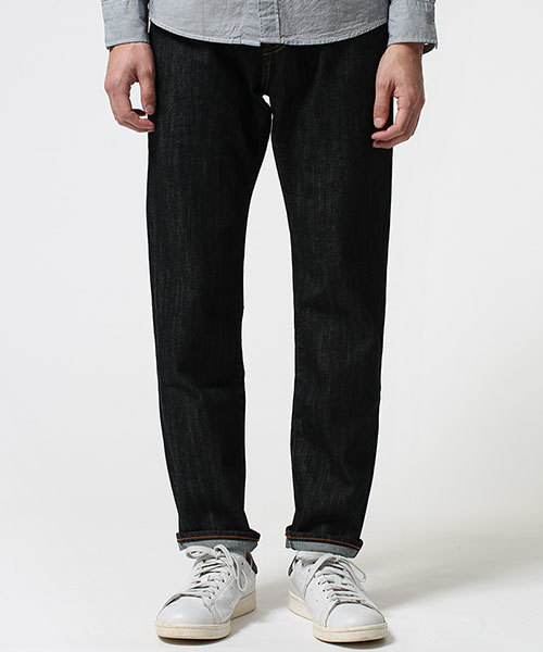 NANO universe（ナノユニバース）の「vintage denimストレート（デニムパンツ・メンズ・ブルー/インディゴブルー/ネイビー・SMALL/LARGE/X-LARGE/MEDIUM）」の2枚目の写真