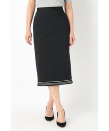 FIGARO Paris | スエード 裾フリンジスカート◆(スカート)