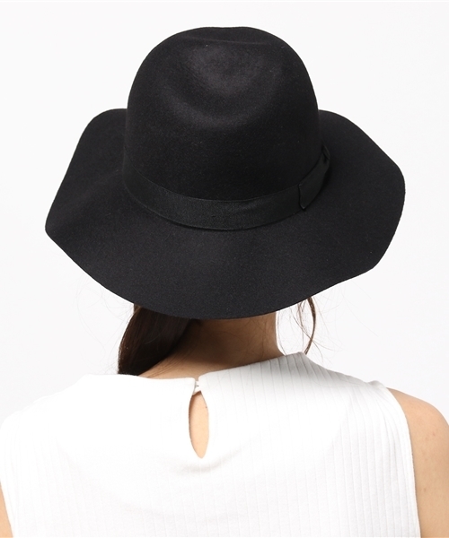 HELIOPOLE（エリオポール）の「ID HATS ウール中折れハット（ハット・レディース・ブラック/ネイビー/グレー/ブラウン/アイボリー・57）」の7枚目の写真