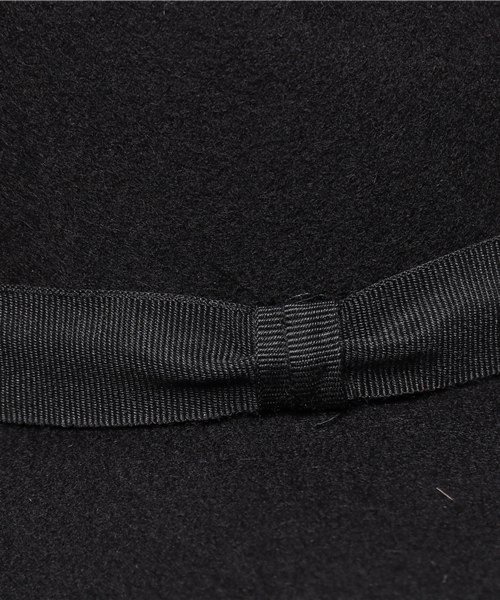 HELIOPOLE（エリオポール）の「ID HATS ウール中折れハット（ハット・レディース・ブラック/ネイビー/グレー/ブラウン/アイボリー・57）」の6枚目の写真