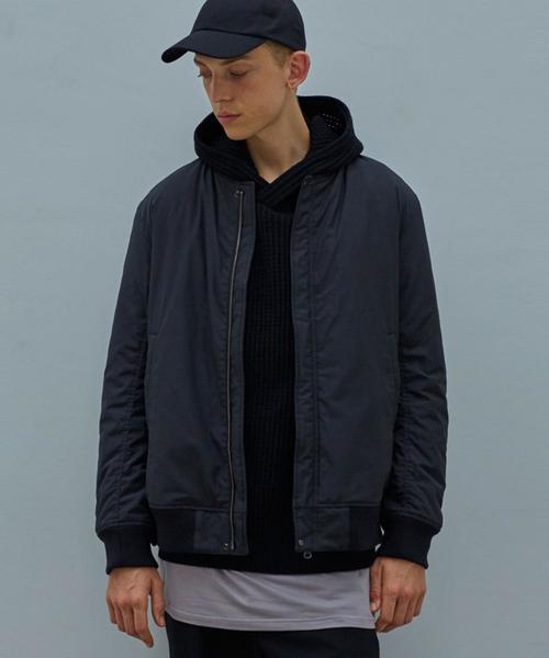 MONKEY TIME（モンキータイム）の「＜monkey time＞ ∴  ウェザー パデッド シップブルゾン◆（ブルゾン・メンズ・ブラック/オリーブ・X-LARGE/MEDIUM/LARGE/SMALL）」の2枚目の写真