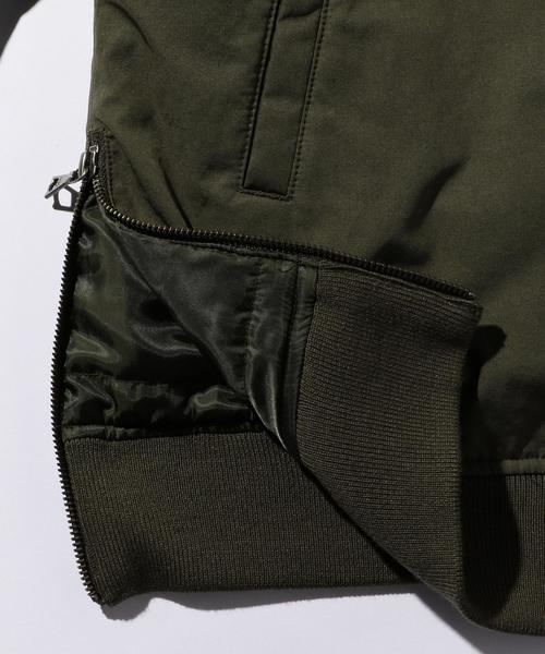 MONKEY TIME（モンキータイム）の「＜monkey time＞ ∴  ウェザー パデッド シップブルゾン◆（ブルゾン・メンズ・ブラック/オリーブ・X-LARGE/MEDIUM/LARGE/SMALL）」の3枚目の写真