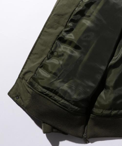 MONKEY TIME（モンキータイム）の「＜monkey time＞ ∴  ウェザー パデッド シップブルゾン◆（ブルゾン・メンズ・ブラック/オリーブ・X-LARGE/MEDIUM/LARGE/SMALL）」の6枚目の写真
