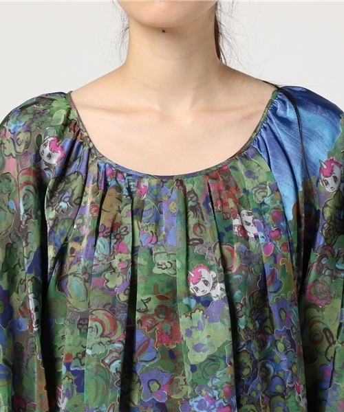 TSUMORI CHISATO（ツモリチサト）の「S ﾕﾆｺﾌﾗﾜｰｵﾊﾟｰﾙ（シャツ