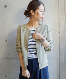 laboratory work | テンセルツイルブルゾン(ブルゾン)