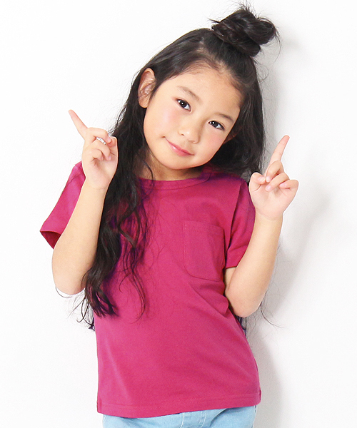 devirock（デビロック）の「パックT★クルーネック無地半袖Tシャツ（Tシャツ/カットソー・キッズ・グリーン系その他/ホワイト/ブラック/カーキ/ピンク系その他/チャコール/ネイビー/杢グレー/ブルー/イエロー系その他/レッド系その他2/レッド系その他・110cm/140cm/100cm/130cm/120cm/160cm/150cm）」の12枚目の写真