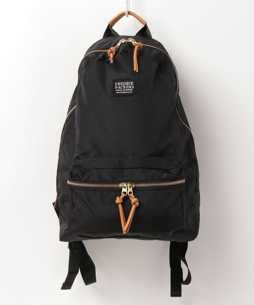 FREDRIK PACKERS（フレドリックパッカーズ）の「【FREDRIK PACKERS/フレドリックパッカーズ】420D DAY PACK （バックパック/リュック・レディース・ダークグリーン/ネイビー/ブラック/オリーブ/タン/グレー/ホワイト/ブラック系その他・FREE）」の4枚目の写真