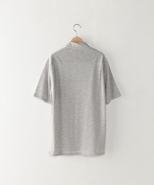 Steven Alan（スティーブンアラン）の「＜Steven Alan＞ TENC TNJK OPEN COLLAR SHORTSLEEVE/ｼｬﾂ ◆（シャツ/ブラウス・メンズ・ライトグレー/ダークグレー・MEDIUM/X-LARGE/LARGE/SMALL）」の3枚目の写真