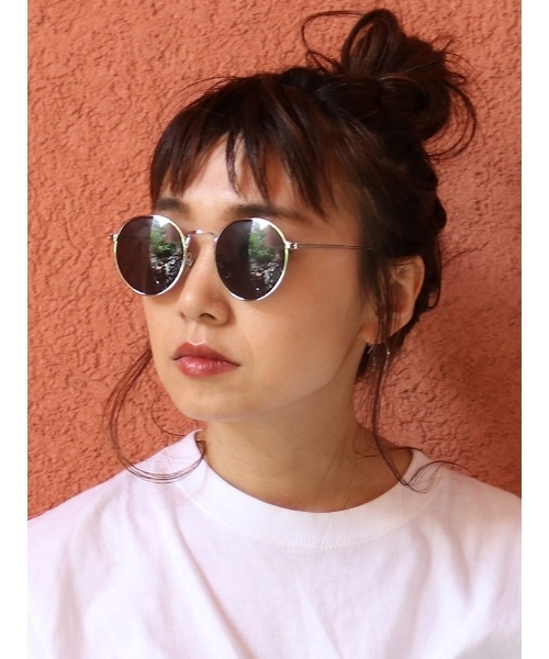 Ungrid アングリッド の メタルフレームラウンドサングラス サングラス Wear