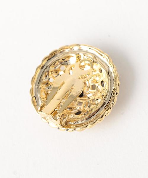 BEAUTY&YOUTH UNITED ARROWS(ビューティーアンドユースユナイテッドアローズ)の「BY メッシュサンフラワー イヤリング ◆(イヤリング・レディース・ゴールド・FREE)」の3枚目の写真