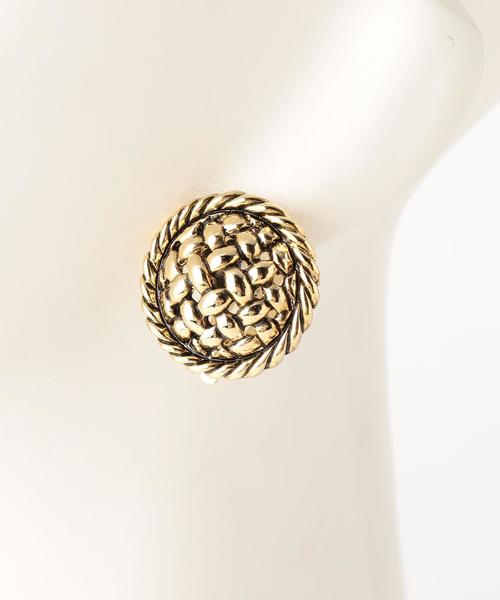 BEAUTY&YOUTH UNITED ARROWS(ビューティーアンドユースユナイテッドアローズ)の「BY メッシュサンフラワー イヤリング ◆(イヤリング・レディース・ゴールド・FREE)」の5枚目の写真