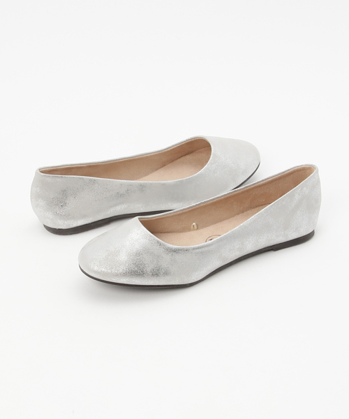 LBC（エルビーシー）の「ソフトバレエシューズ                    （バレエシューズ・レディース・ブラック/Silver/GOLD ・MEDIUM/LARGE）」の3枚目の写真