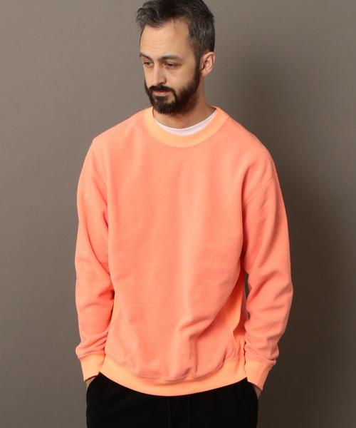BEAUTY&YOUTH UNITED ARROWS（ビューティーアンドユースユナイテッドアローズ）の「BY ジェットフリース ワイド スウェット ◆（スウェット・メンズ・ピンク/ロイヤルブルー/ダークグレー・SMALL/MEDIUM/LARGE/X-LARGE）」の3枚目の写真