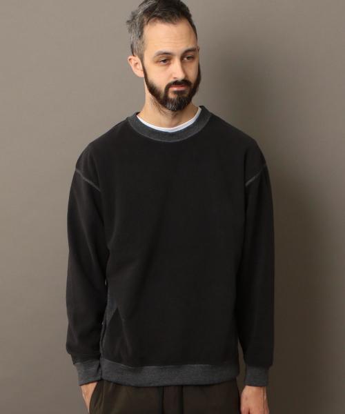 BEAUTY&YOUTH UNITED ARROWS（ビューティーアンドユースユナイテッドアローズ）の「BY ジェットフリース ワイド スウェット ◆（スウェット・メンズ・ピンク/ロイヤルブルー/ダークグレー・SMALL/MEDIUM/LARGE/X-LARGE）」の2枚目の写真