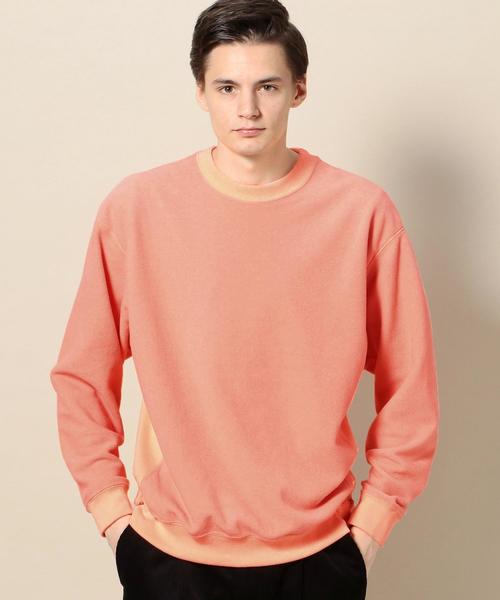 BEAUTY&YOUTH UNITED ARROWS（ビューティーアンドユースユナイテッドアローズ）の「BY ジェットフリース ワイド スウェット ◆（スウェット・メンズ・ピンク/ロイヤルブルー/ダークグレー・SMALL/MEDIUM/LARGE/X-LARGE）」の12枚目の写真