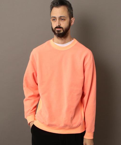 BEAUTY&YOUTH UNITED ARROWS（ビューティーアンドユースユナイテッドアローズ）の「BY ジェットフリース ワイド スウェット ◆（スウェット・メンズ・ピンク/ロイヤルブルー/ダークグレー・SMALL/MEDIUM/LARGE/X-LARGE）」の5枚目の写真