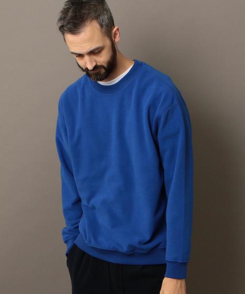 BEAUTY&YOUTH UNITED ARROWS（ビューティーアンドユースユナイテッドアローズ）の「BY ジェットフリース ワイド スウェット ◆（スウェット・メンズ・ピンク/ロイヤルブルー/ダークグレー・SMALL/MEDIUM/LARGE/X-LARGE）」の9枚目の写真