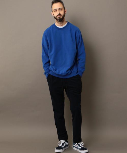 BEAUTY&YOUTH UNITED ARROWS（ビューティーアンドユースユナイテッドアローズ）の「BY ジェットフリース ワイド スウェット ◆（スウェット・メンズ・ピンク/ロイヤルブルー/ダークグレー・SMALL/MEDIUM/LARGE/X-LARGE）」の10枚目の写真