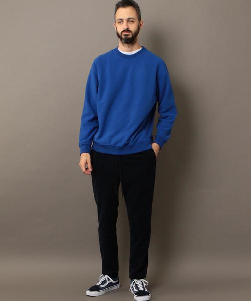 BEAUTY&YOUTH UNITED ARROWS（ビューティーアンドユースユナイテッドアローズ）の「BY ジェットフリース ワイド スウェット ◆（スウェット・メンズ・ピンク/ロイヤルブルー/ダークグレー・SMALL/MEDIUM/LARGE/X-LARGE）」の4枚目の写真