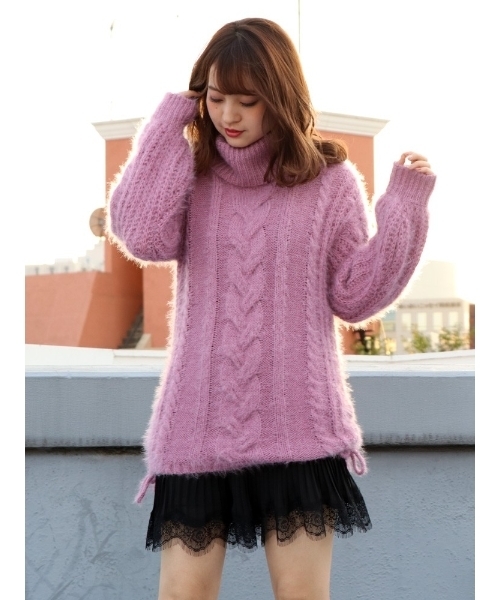 dazzlin（ダズリン）の「【ZOZO限定】シュガータートルニット