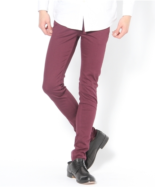 And A（アンドエー）の「Nude Leg Color Pants（その他パンツ・メンズ・ブラック/ロイヤルブルー/マスタード/ボルドー/オリーブ/ブルー/ワイン・28inch/30inch/32inch）」の7枚目の写真