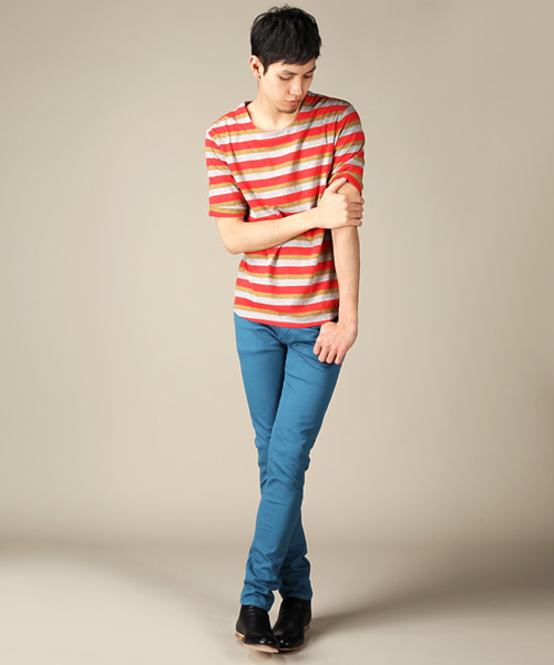 And A（アンドエー）の「Nude Leg Color Pants（その他パンツ・メンズ・ブラック/ロイヤルブルー/マスタード/ボルドー/オリーブ/ブルー/ワイン・28inch/30inch/32inch）」の15枚目の写真