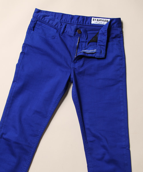 And A（アンドエー）の「Nude Leg Color Pants（その他パンツ・メンズ・ブラック/ロイヤルブルー/マスタード/ボルドー/オリーブ/ブルー/ワイン・28inch/30inch/32inch）」の9枚目の写真