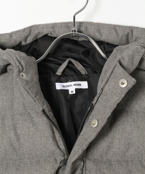 GLOBAL WORK（グローバルワーク）の「【キッズ】フードダウンジャケット/763404（ダウンジャケット/コート・キッズ・グレー/レッド/ネイビー・LARGE/MEDIUM/SMALL/X-LARGE/XX-LARGE）」の20枚目の写真