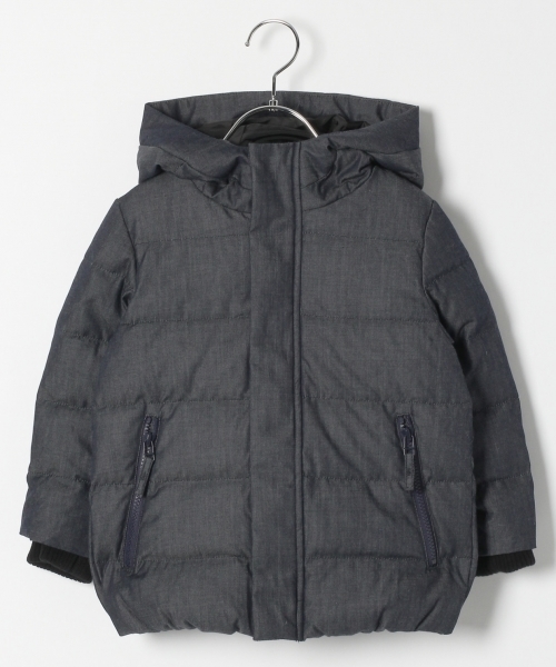 GLOBAL WORK（グローバルワーク）の「【キッズ】フードダウンジャケット/763404（ダウンジャケット/コート・キッズ・グレー/レッド/ネイビー・LARGE/MEDIUM/SMALL/X-LARGE/XX-LARGE）」の22枚目の写真