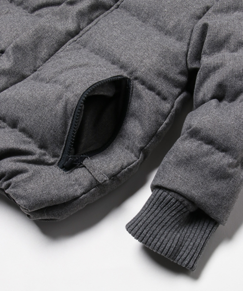 GLOBAL WORK（グローバルワーク）の「【キッズ】フードダウンジャケット/763404（ダウンジャケット/コート・キッズ・グレー/レッド/ネイビー・LARGE/MEDIUM/SMALL/X-LARGE/XX-LARGE）」の10枚目の写真