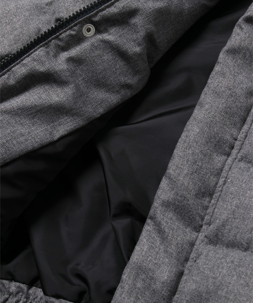 GLOBAL WORK（グローバルワーク）の「【キッズ】フードダウンジャケット/763404（ダウンジャケット/コート・キッズ・グレー/レッド/ネイビー・LARGE/MEDIUM/SMALL/X-LARGE/XX-LARGE）」の5枚目の写真