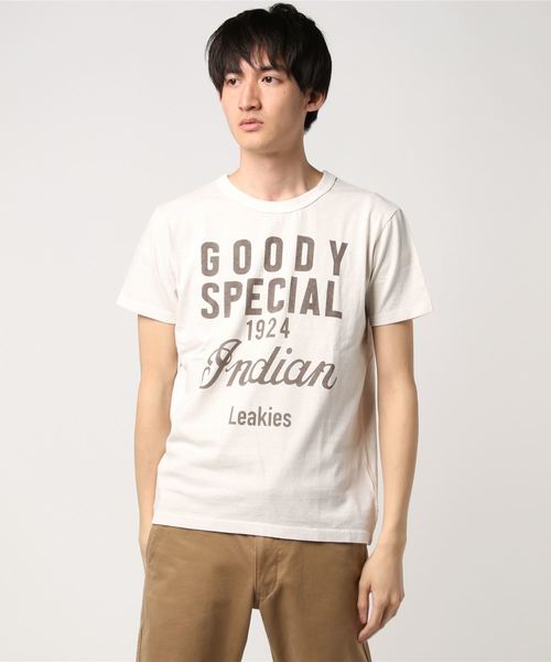 indian collabo t1924 インディアンモトサイクルコラボtee 半袖tシャツ
