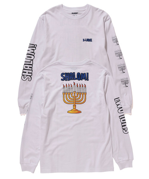 XLARGE（エクストララージ）の「L/S TEE SHALOM（Tシャツ