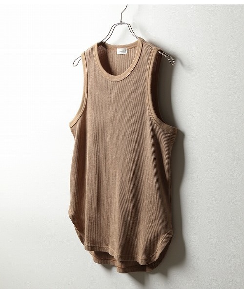 JUNRED（ジュンレッド）の「8ファンクションサーマルタンクトップ（タンクトップ・メンズ・ホワイト/グレー/キャメル・S/M/L）」の3枚目の写真