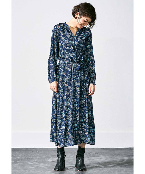 MEDE19F（メデジュウキュウ）の「MEDE19F 　ロングワンピース（ワンピース・レディース・ネイビー/レッド・LARGE/MEDIUM/X-LARGE/NM）」の9枚目の写真